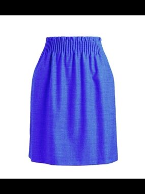J. Crew Royal Blue Sidewalk Mini Skirt